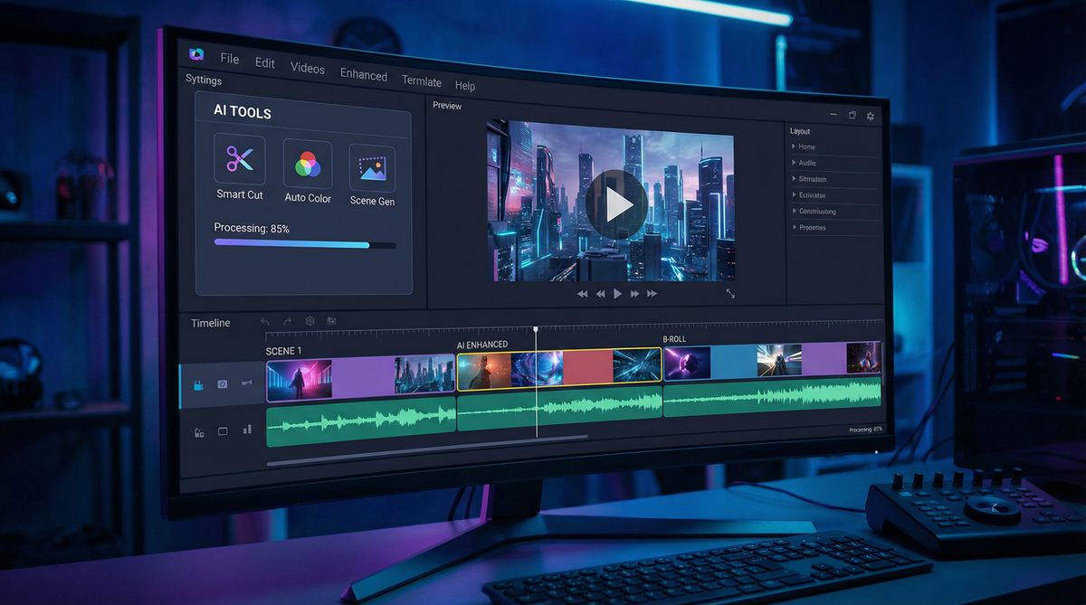 bilbil AI视频剪辑教程